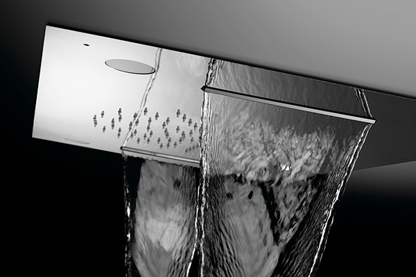 Do you know about tapware where water flows with a waterfall effect?