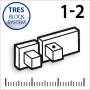 Horizontal 1-2 vías