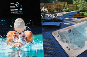 Aquafit Swim Spa Brochure Panel