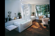 Amea Twin Whirlpool Bath   Media