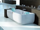 aquasoul double freestanding thumb