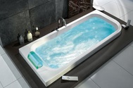 aquasoul lounge built in filled