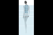 silhouette woman shiatsu