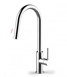 Grifo monomando de cocina Bass