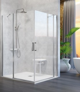 Angular de ducha Nardi abatible NA505