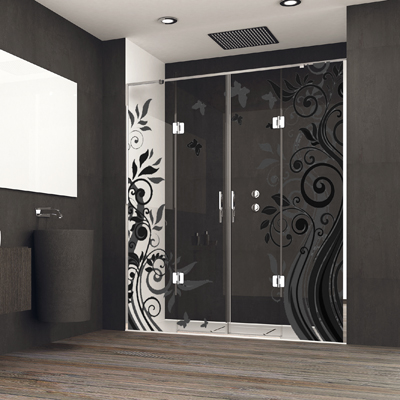Mamparas a medida con decorados especiales