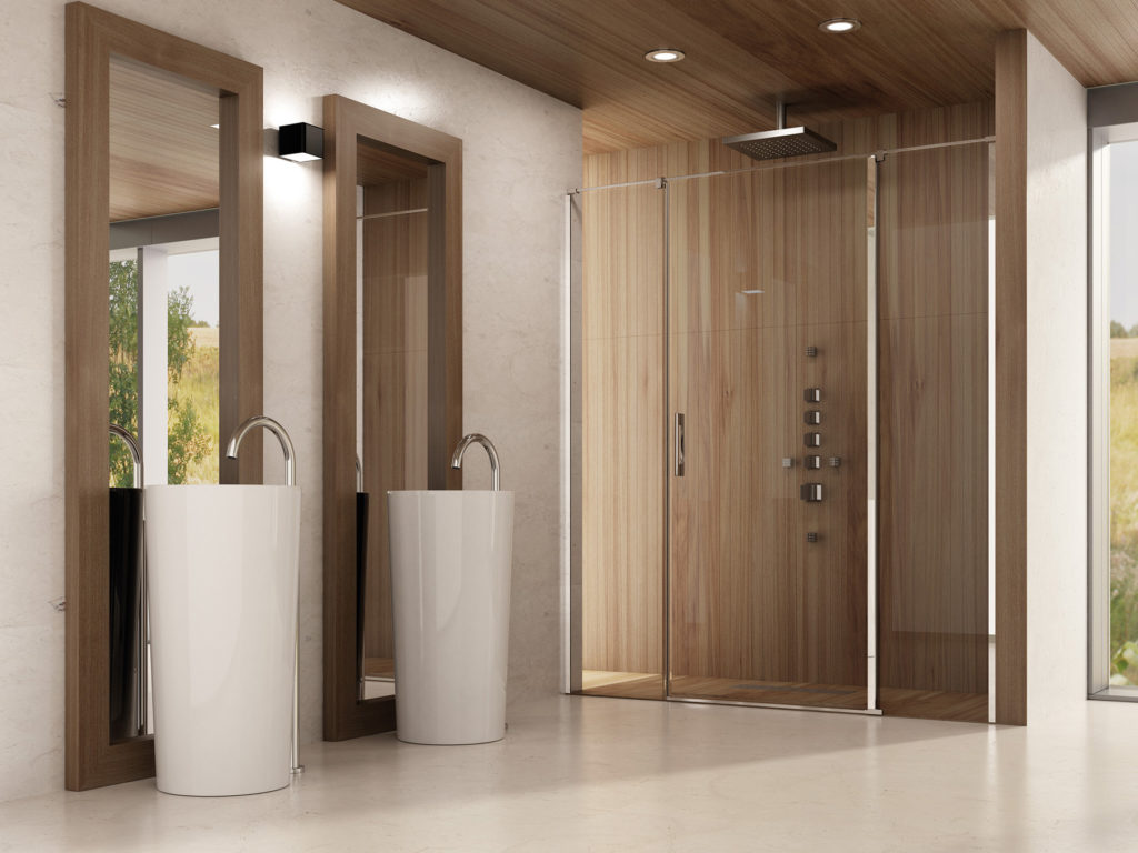 Mamparas de baño a medida Serie Alba 3