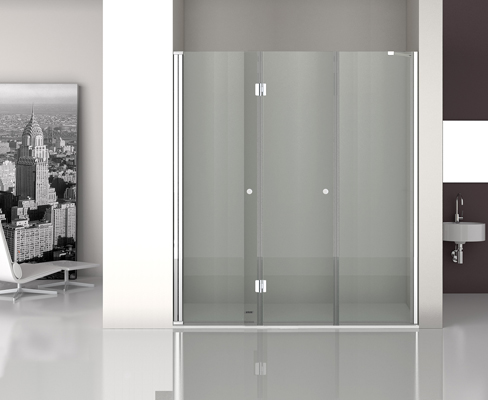 Mampara de ducha con sistema antical Mampara de ducha con sistema antical