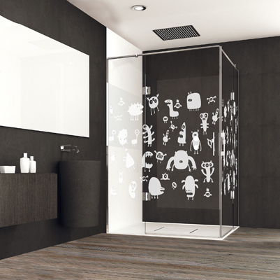Mamparas a medida con decorados especiales