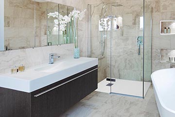 encimera de baño ola