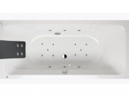 Sensitive Smart. Hydromassage Eau+Air. 180x80