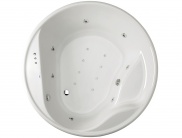 Circulaire. Sensitive Smart. Hydromassage Eau+Air. 160x160
