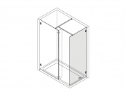 Latéral fixe de 70 cm.