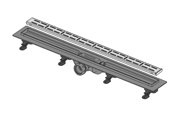Kit d’évacuation intégrée de 65 cm.