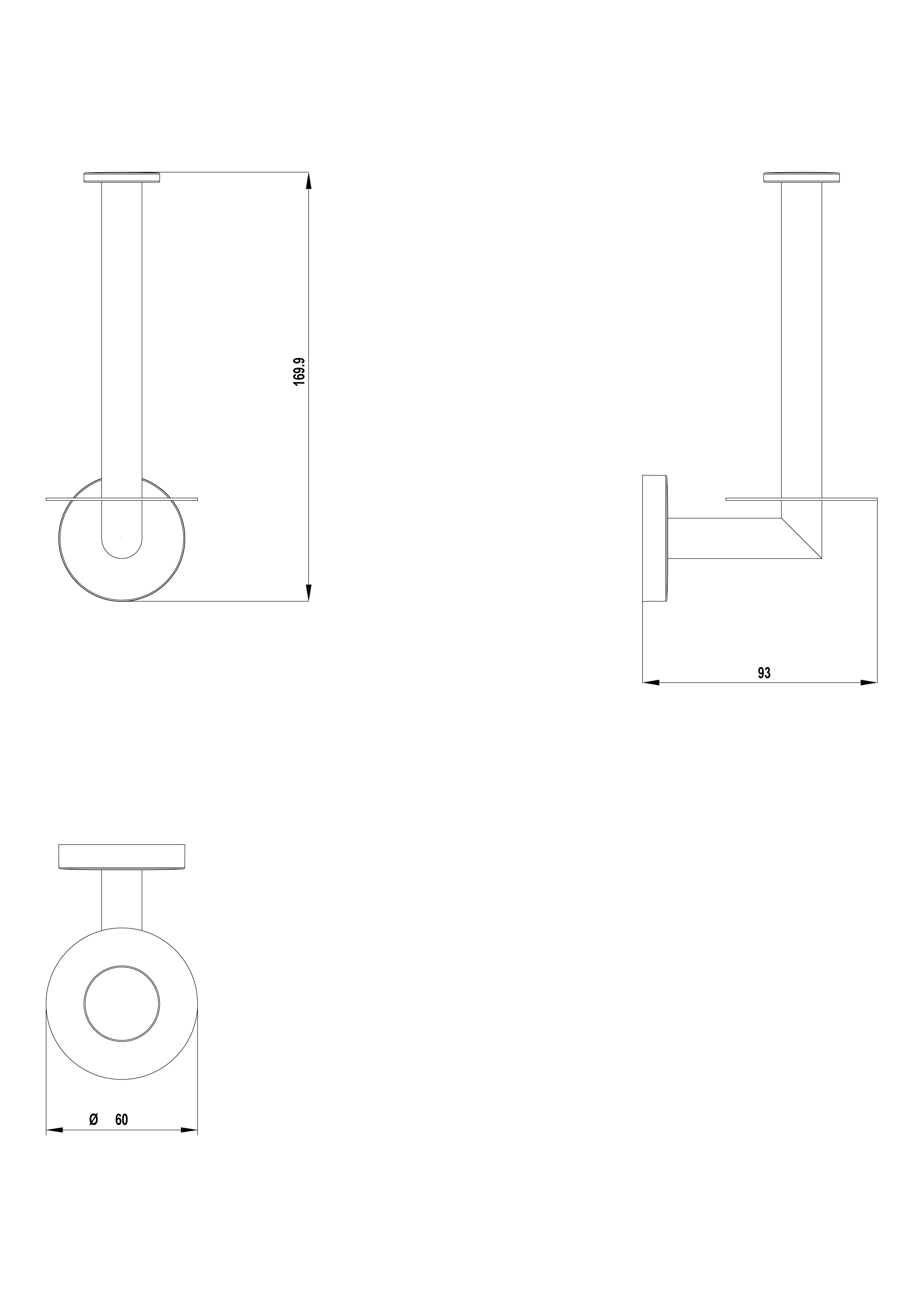 Porte-papier de réserve