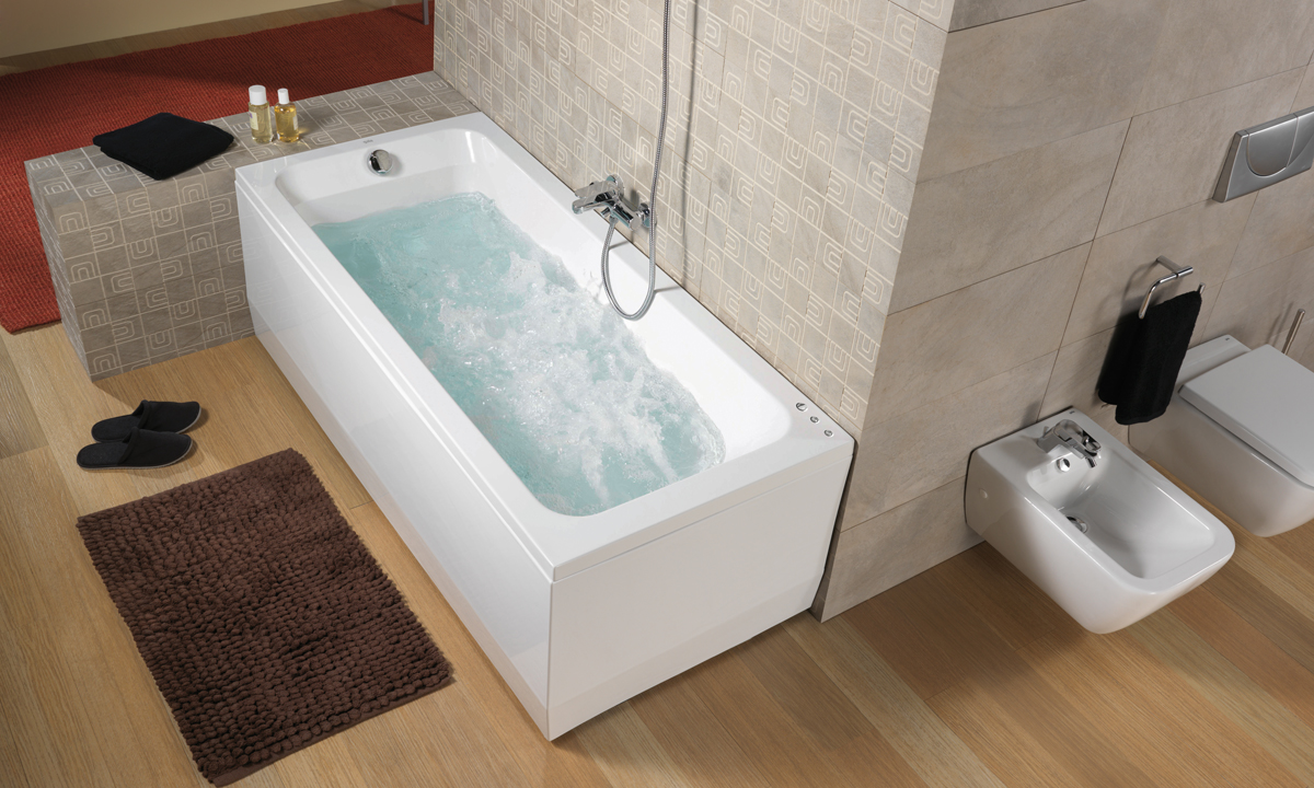 Sensitive Smart. Hydromassage Eau+Air. 170x80