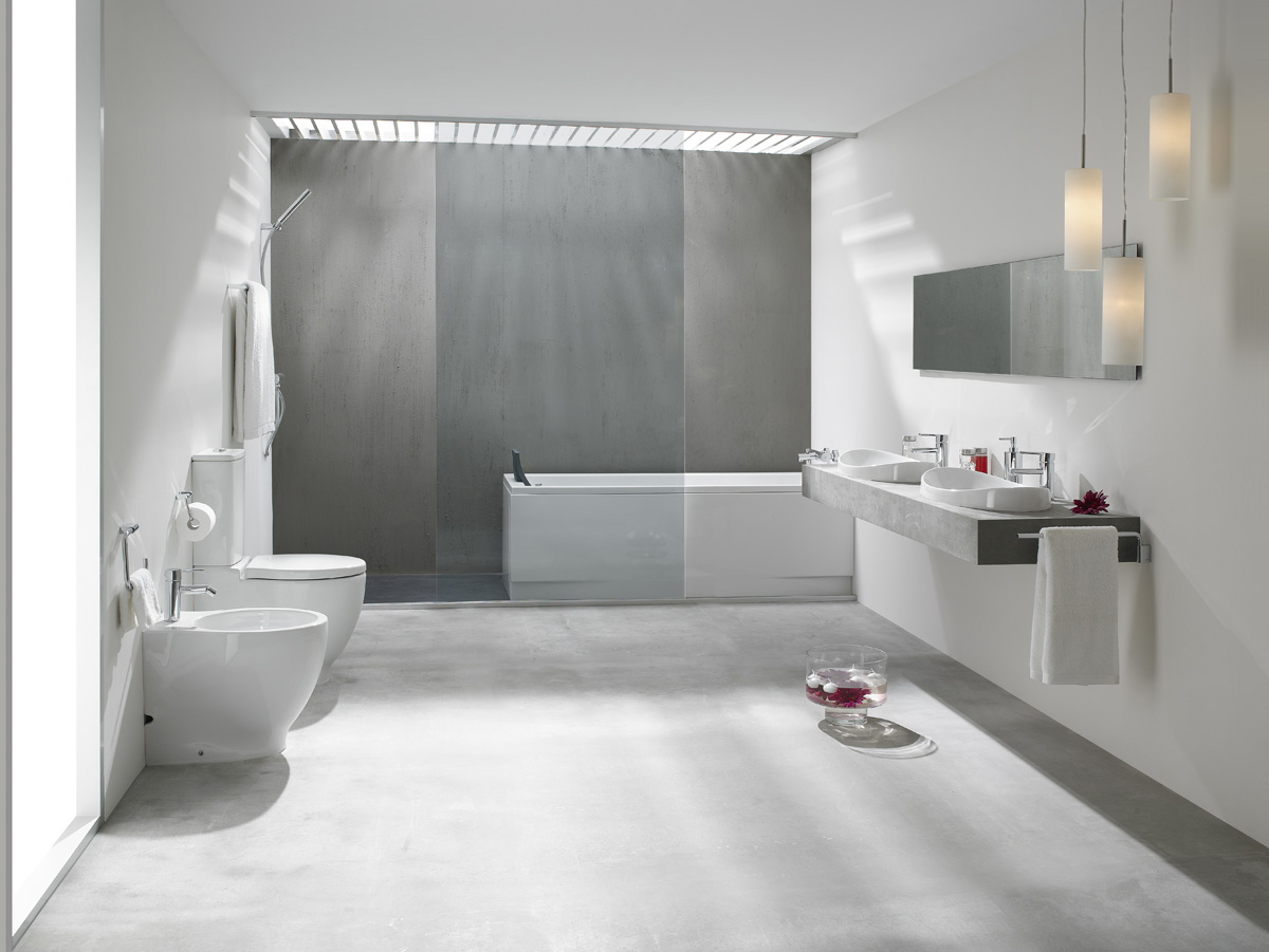 Lavabo de encimera 90x40 cm.