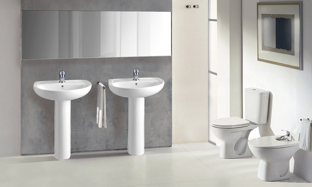 Lavabo 56x43 cm.