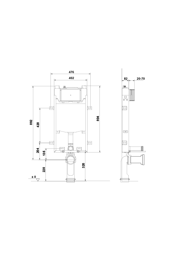 WC Half Frame Eon Compact