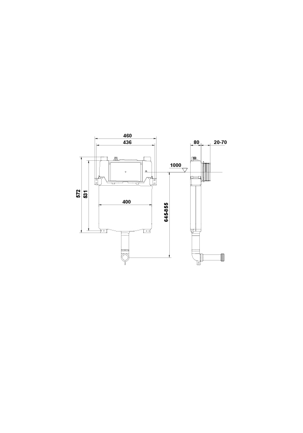WC Tank Eon Compact