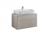 Meuble base lavabo 80x45 cm.