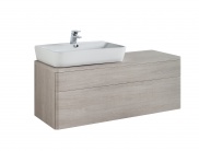 Meuble base lavabo 120x45 cm.