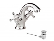 Mélangeur lavabo avec vidage automatique