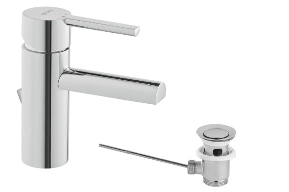 Mitigeur de lavabo avec vidage automatique