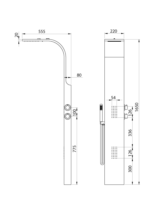 Basic Thermostatique 165x22