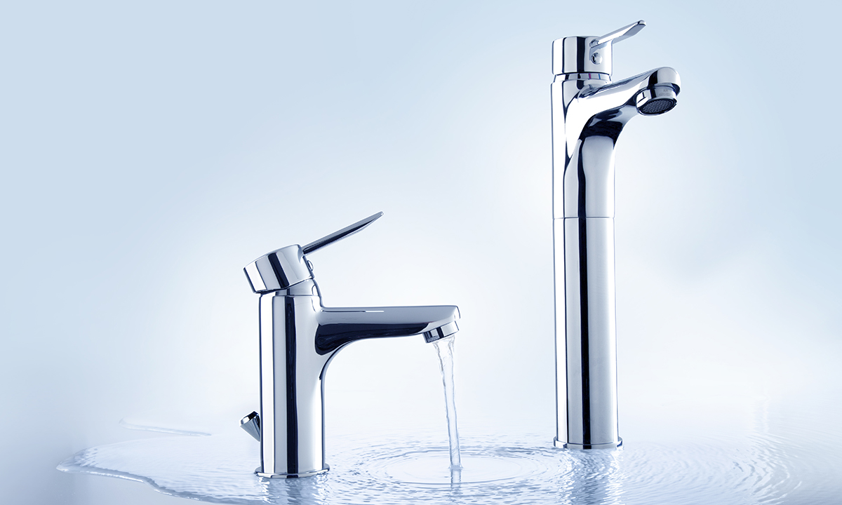 Mitigeur de lavabo à bec haut