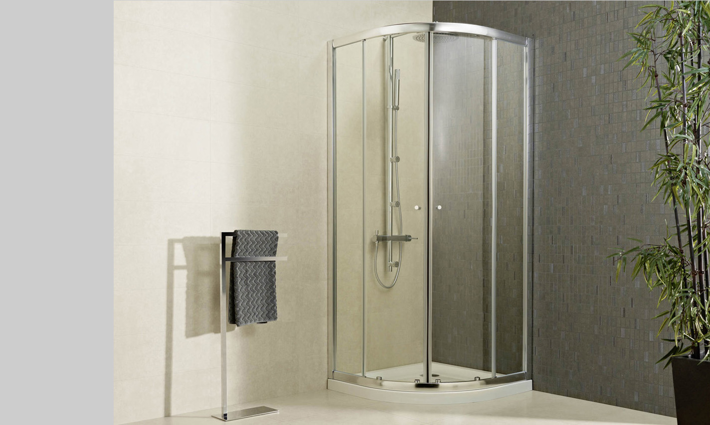 Paroi de douche pour receveurs d´angle 90x90