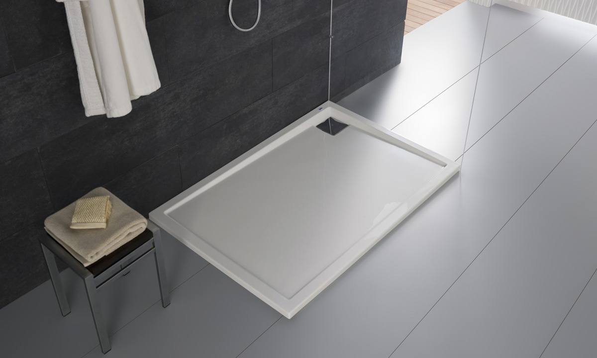 Plato de Ducha rectangular. Extraplano. 140x70