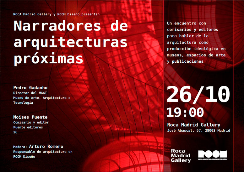 Nuevo encuentro 'Narradores de arquitecturas pr&oacute;ximas'