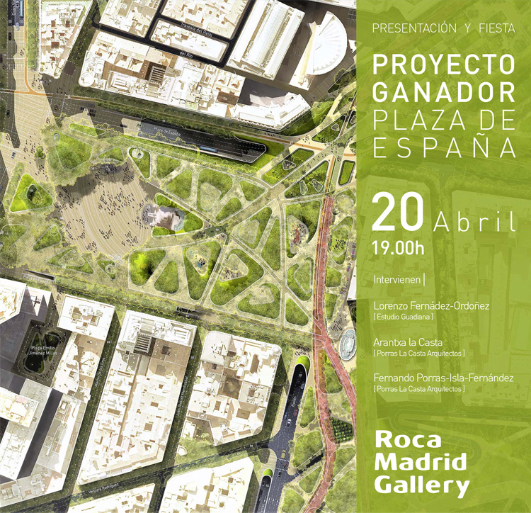 Presentaci&oacute;n del proyecto de remodelaci&oacute;n de la Plaza de Espa&ntilde;a