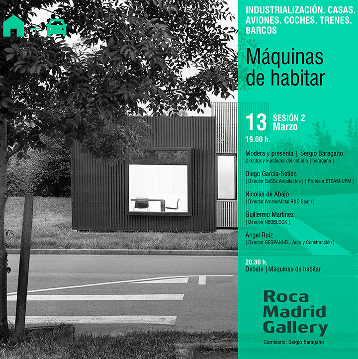 Mesa redonda 'M&aacute;quinas de habitar'