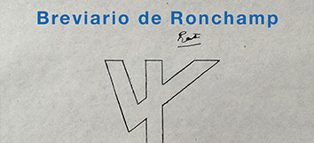 Presentaci&oacute;n del libro ‘Breviario de Ronchamp’, de Ediciones Asim&eacute;tricas