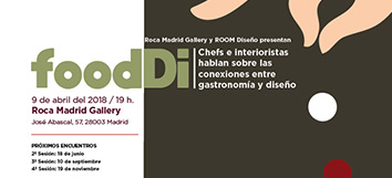 Nuevo encuentro 'FooDDi. Dise&ntilde;o y gastronom&iacute;a'