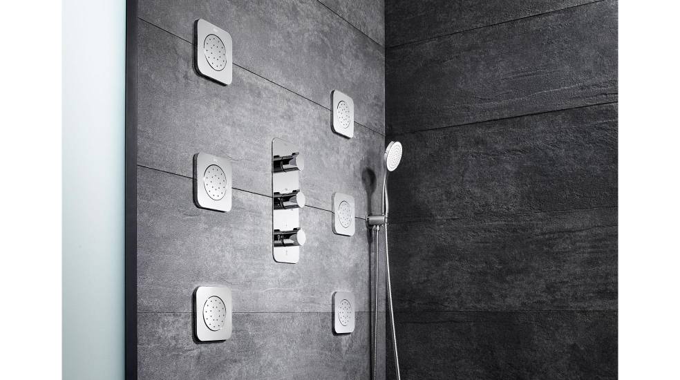 Grifería termostática para ducha Puzzle de Roca