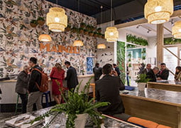 Vista bar stand Cevisama 2018