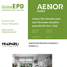 CERTIFICADO  ISO 14025:2010
