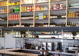 Cocina cafeteria antiqua