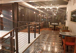 Zona decorada con la serie New Origins