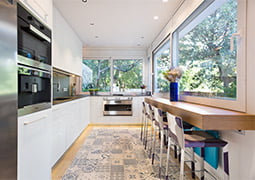 Cocina decorada con la serie Antiqua