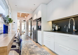 Cocina decorada con la serie Antiqua