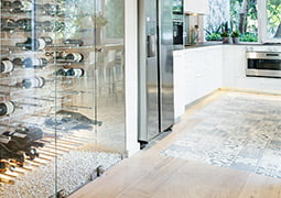Cocina decorada con la serie Antiqua