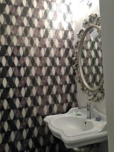 bathroom with dune design