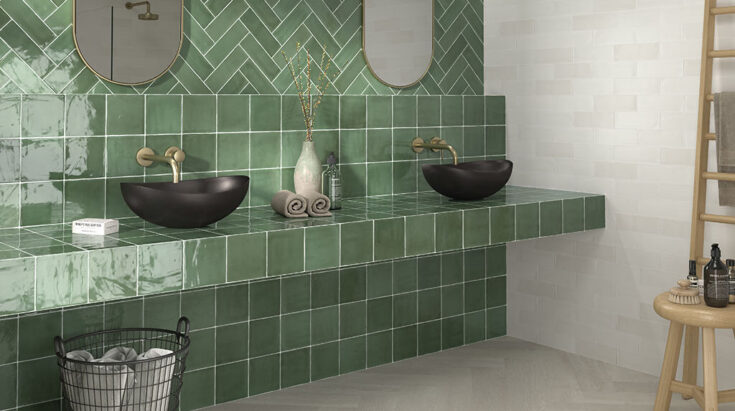 combinaciones de azulejos para ba&ntilde;os