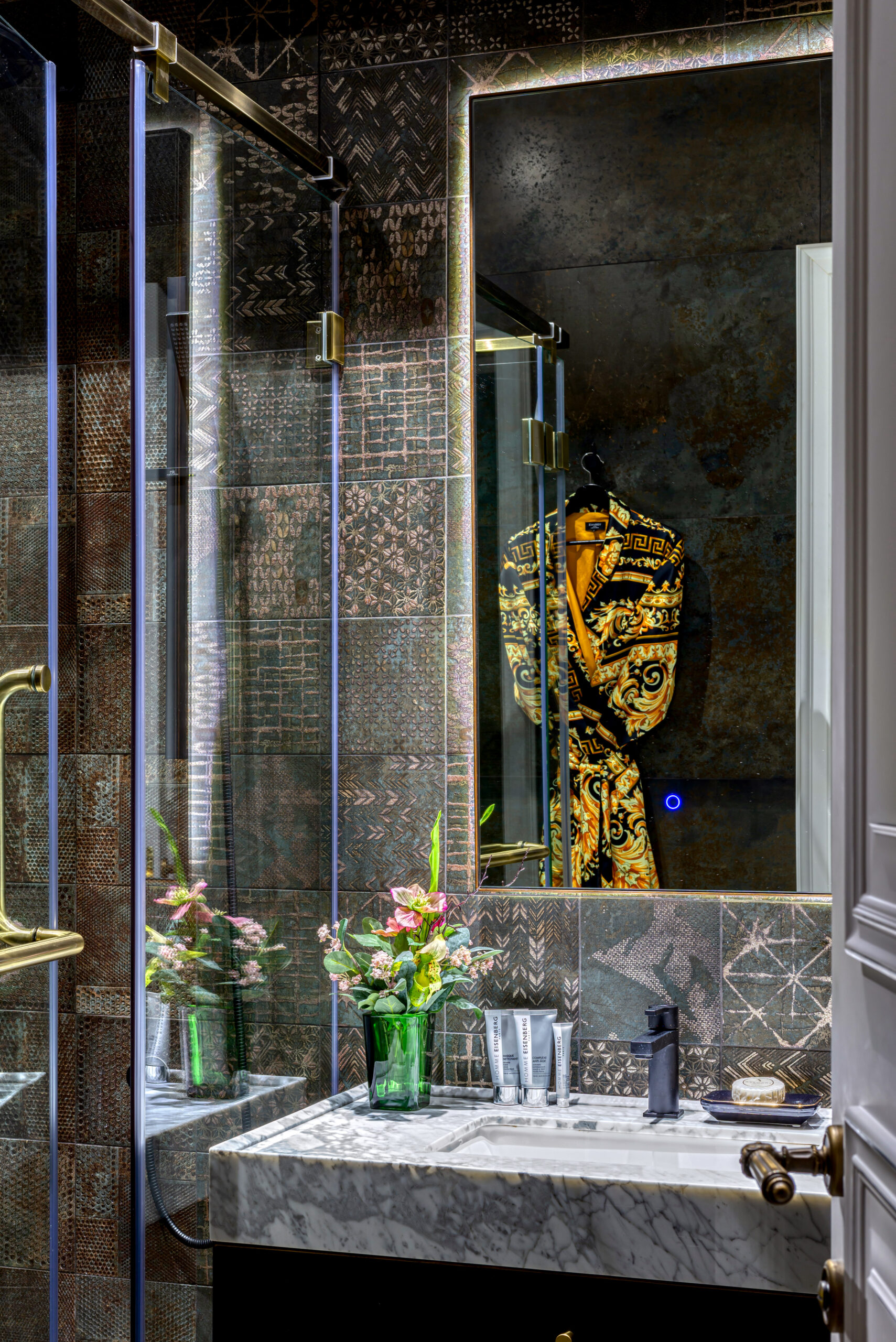 ba&ntilde;o industrial chic