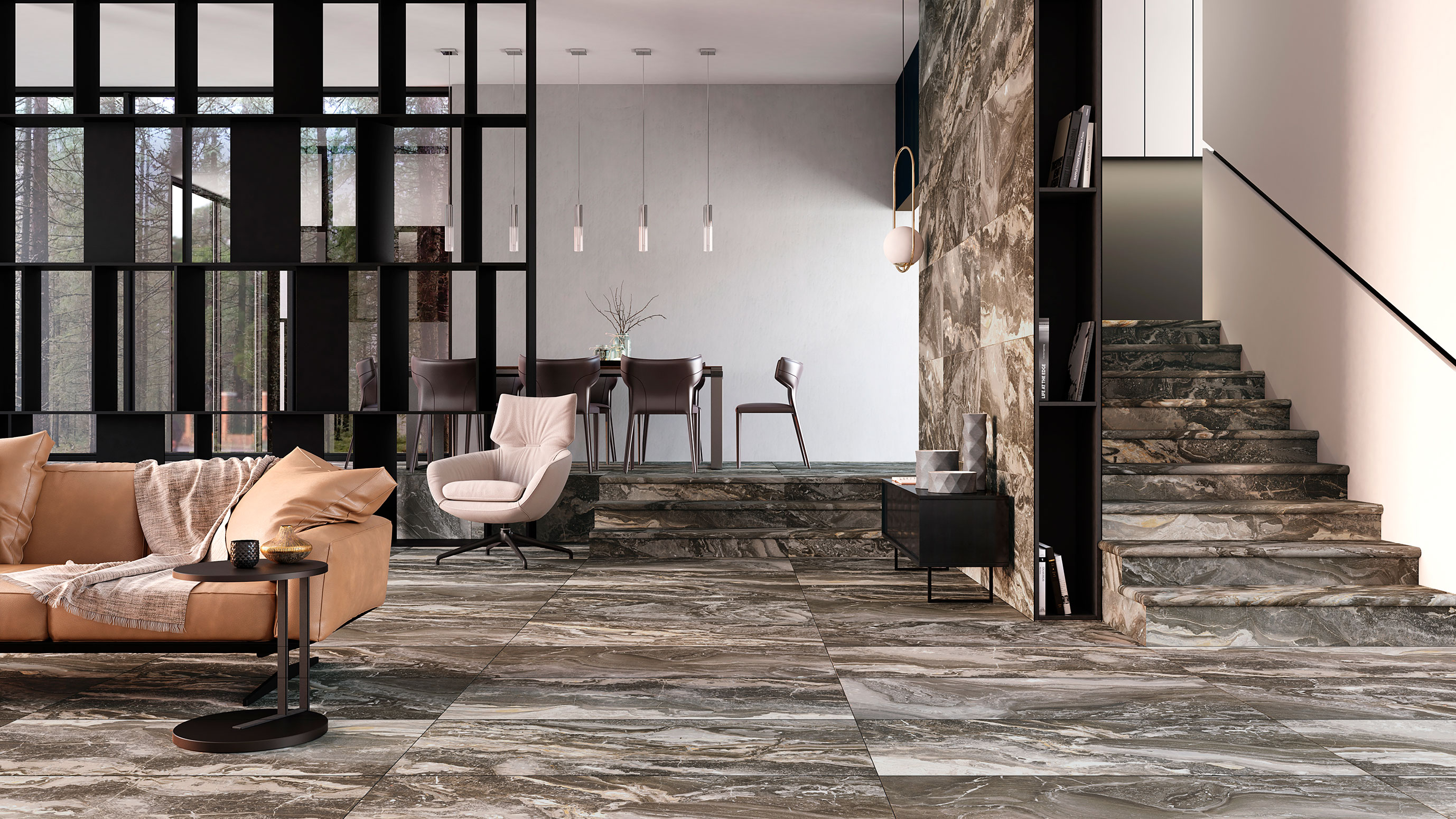 AMBIENTE OROBICO TAUPE SALON