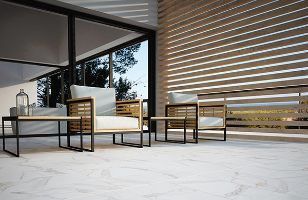 Marbles, el gres extrusionado efecto mármol de Exagres 2 calacatta marbles gres extrusionado efecto marmol
